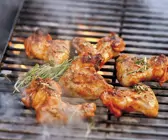 Gegrillte Hähnchenflügel