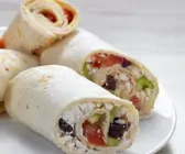 Wraps mit Feta-Gemüsefüllung