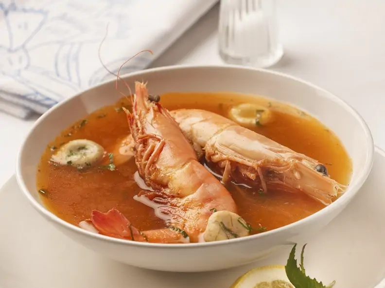 Garnelensuppe
