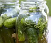 Gewürzgurken mit Dill und Knoblauch