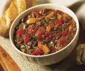 Hackfleischeintopf mit Paprika und Tomaten
