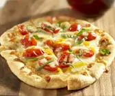 Gemüsepizza mit Schmand