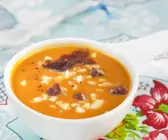 Kalte Tomatensuppe nach spanischer Art