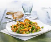 Gemüse mit Pfifferlingen