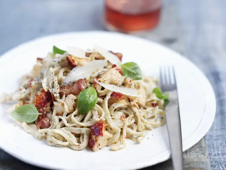 Pasta mit Hummer