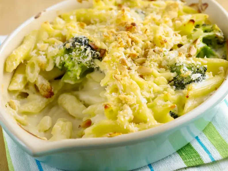 Nudel-Brokkoli-Gratin