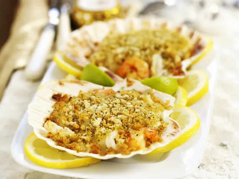 Meeresfrüchteauflauf
