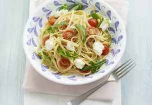 Pasta mit Ziegenkäse