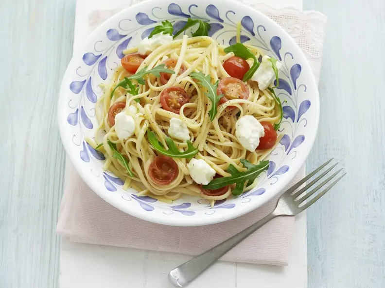 Pasta mit Ziegenkäse