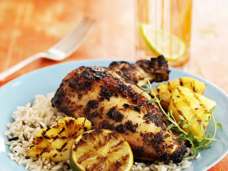Hähnchen auf Jamaikanische Art (Jerk Chicken)