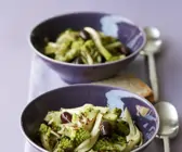 Lauwarmer Romanesco-Fenchel-Salat