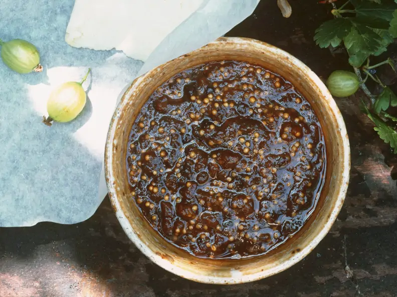 Chutney aus Stachelbeeren