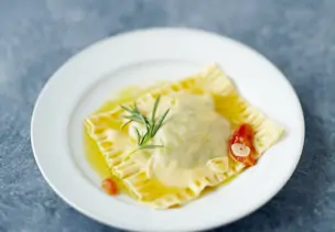Ravioli mit Ziegenkäse