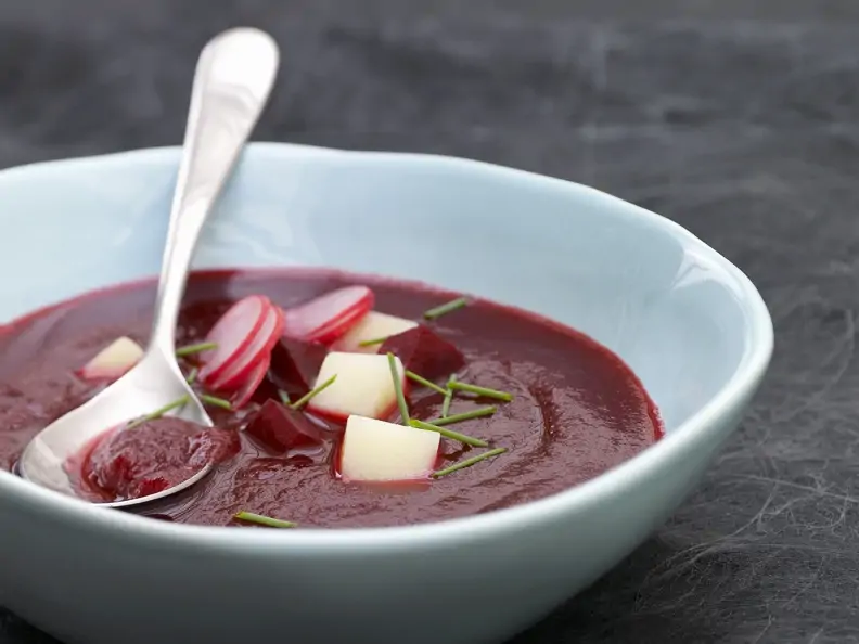 Vegane Rote-Bete-Suppe