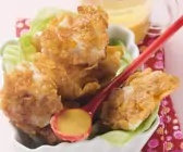 Hähnchenbrust mit Cornflakes-Panade