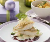Gebratenes Zanderfilet mit Gemüse