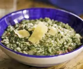 Risotto mit Spinat