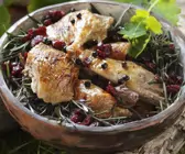 Gebratene Rosmarin-Ente