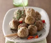 Hackbällchen auf orientalische Art