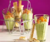 Avocadocreme mit Lachs