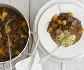 Lamm-Quitten-Eintopf mit Couscous