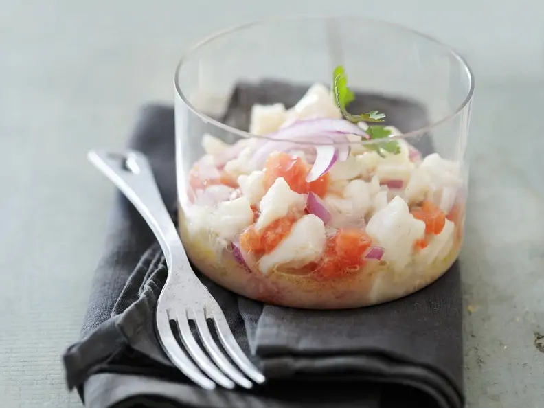 Dorade auf peruanische Art (Ceviche)