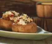 Große Champignons mit Füllung