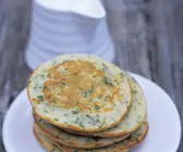 Zucchini Pfannkuchen auf russische Art
