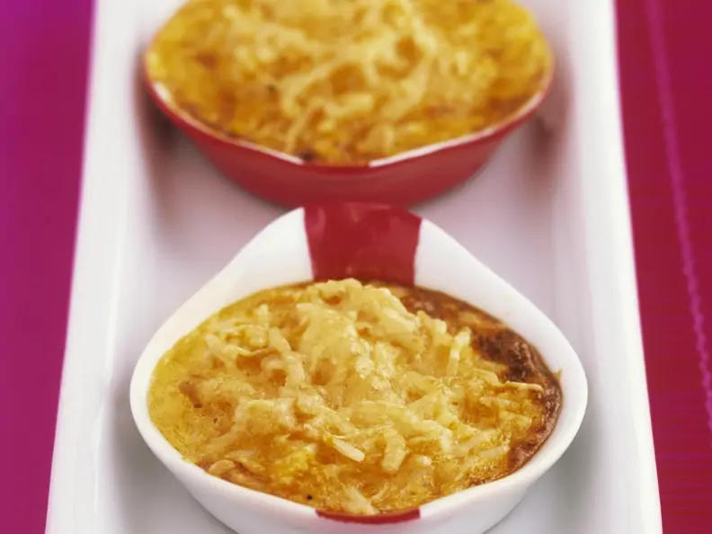 Reisgratin mit Kürbis