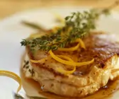 Kalbsfilet mit Ziegenkäse gefüllt