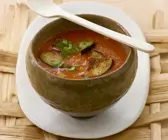 Tomaten-Auberginen-Suppe