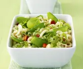 Grüner Nudelsalat