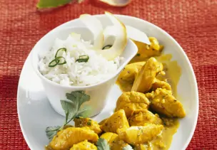 Kokos-Hähnchen-Curry