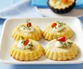 Kartoffelparfait mit Chili und Joghurt