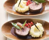 Rinderfilet auf Johannisbeer-Cassis-Sauce