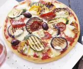 Pizza mit Grillgemüse
