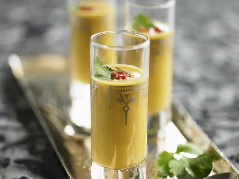 Kürbis-Curry-Suppe