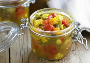 Englisches Senfgemüse (Piccalilli)