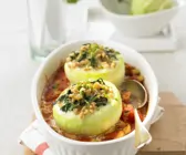 Kohlrabiknollen mit Füllung