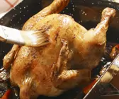 Gefülltes Hähnchen auf schwäbische Art (Mistkratzerle)