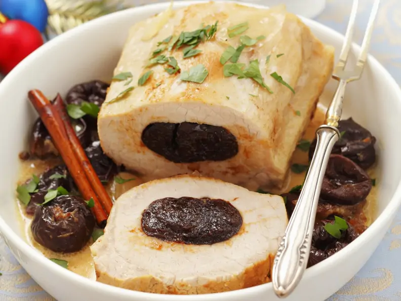 Schweinefilet mit Pflaumen-Füllung