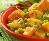 Erbsen-Kartoffel-Curry
