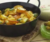 Kartoffel-Zucchini-Pfanne