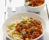 Nudeln mit Hackfleischsauce