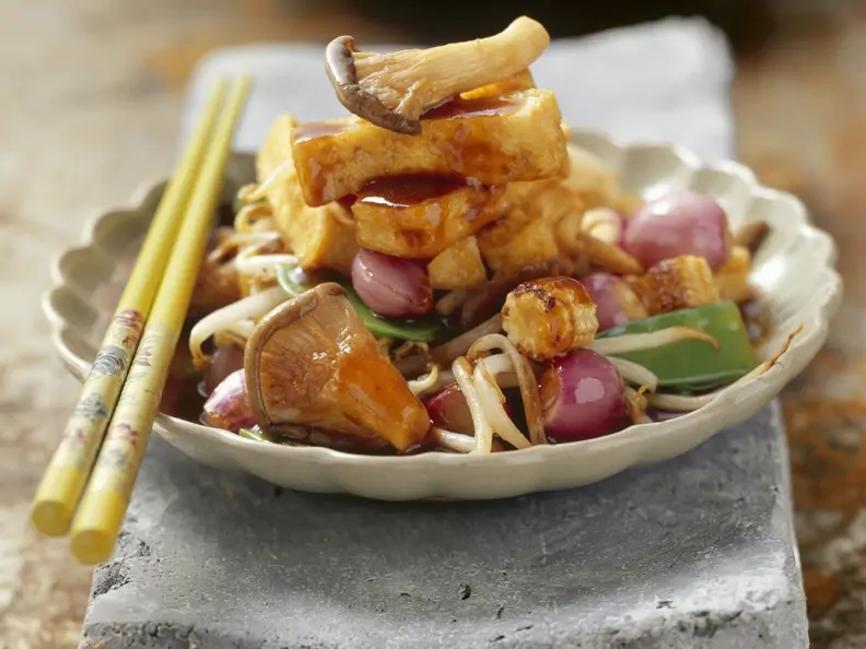Tofu mit Gemüse