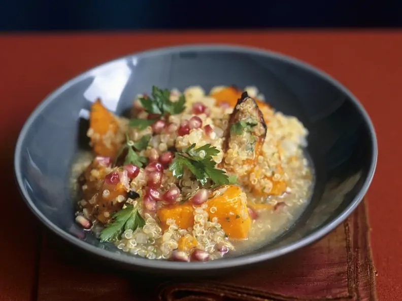 Quinoa mit Butternusskürbis
