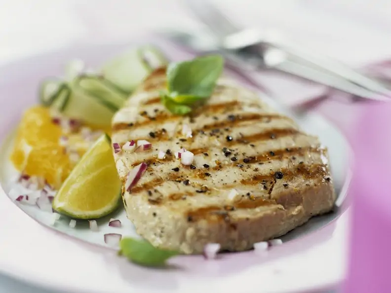 Thunfischsteak vom Grill