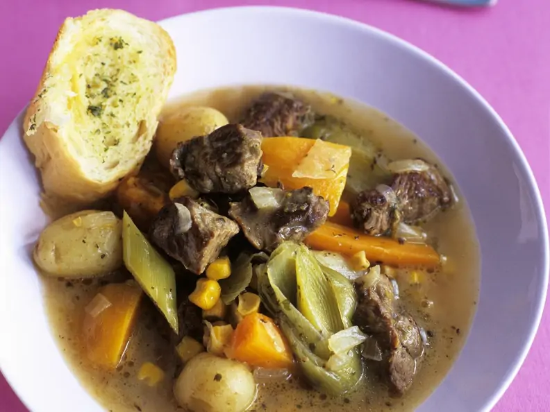 Lammeintopf mit Gemüse