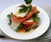 Wassermelone mit Pecorino