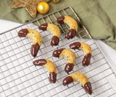 Vegane Mandelhörnchen